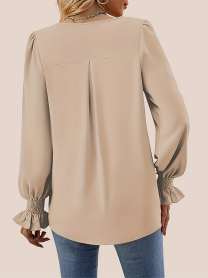 SUZANNE | ELEGANTE HERFSTBLOUSE