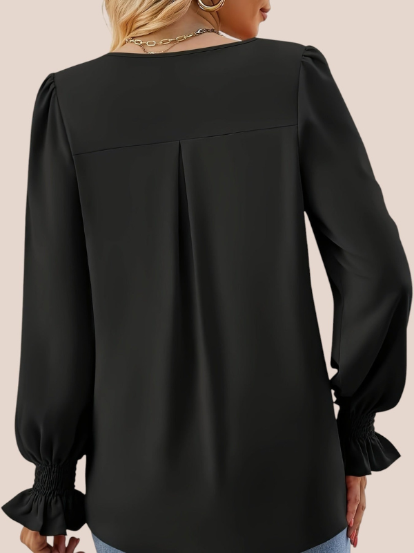 SUZANNE | ELEGANTE HERFSTBLOUSE