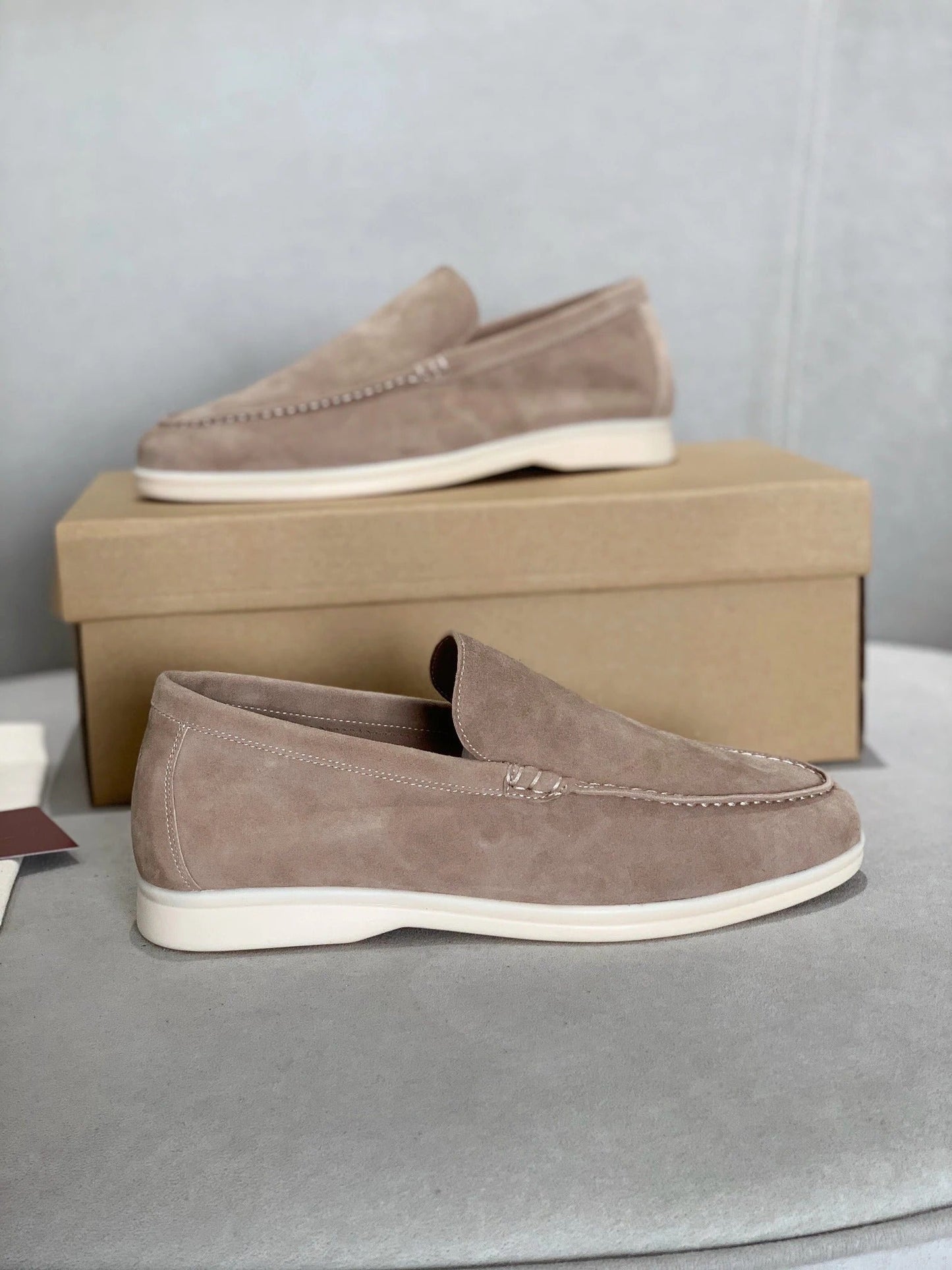 LOUIS | SUÉDE LOAFERS